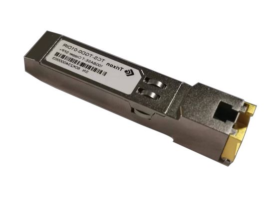 kupować Gorąco podłączalny miedziany nadajnik SFP RJ45 3,3 V wysokiej prędkości TCS-TGD0-01DCR produkcja internetowa