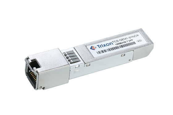 RJ-45 10gbe Transceiver miedziany SFP 1.25Gbps 10M 100M 1000M TCS-GEM1-01NCR