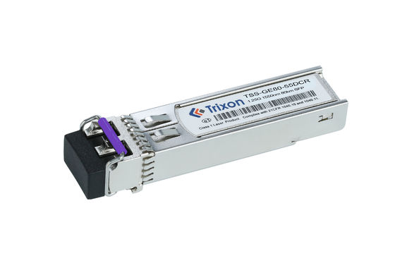 TSS-GE80-55DCR 80km 1550nm DDM SFP Transceiver Module