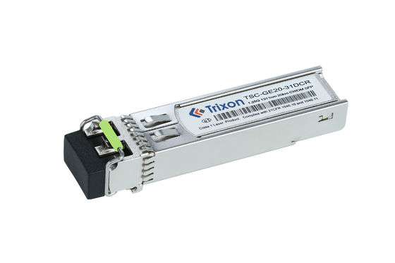 TSC-GE20-XXDCR 20km 3.3V CWDM SFP Transceiver Mod1270 Nm-1610 Nm Długość fali 1,25G Prędkość danych