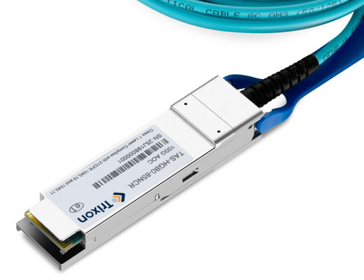 Stabilna wydajność nadajnika AOC zgodnego z IEEE802.3z Laser 850nm-VCSEL -5-70°C